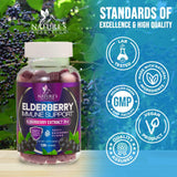 Nature's Nutrition porción en mano para ver tamaño y facilidad de uso