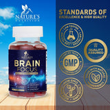 Nature's Nutrition etiqueta con ingredientes y valor nutritivo legible