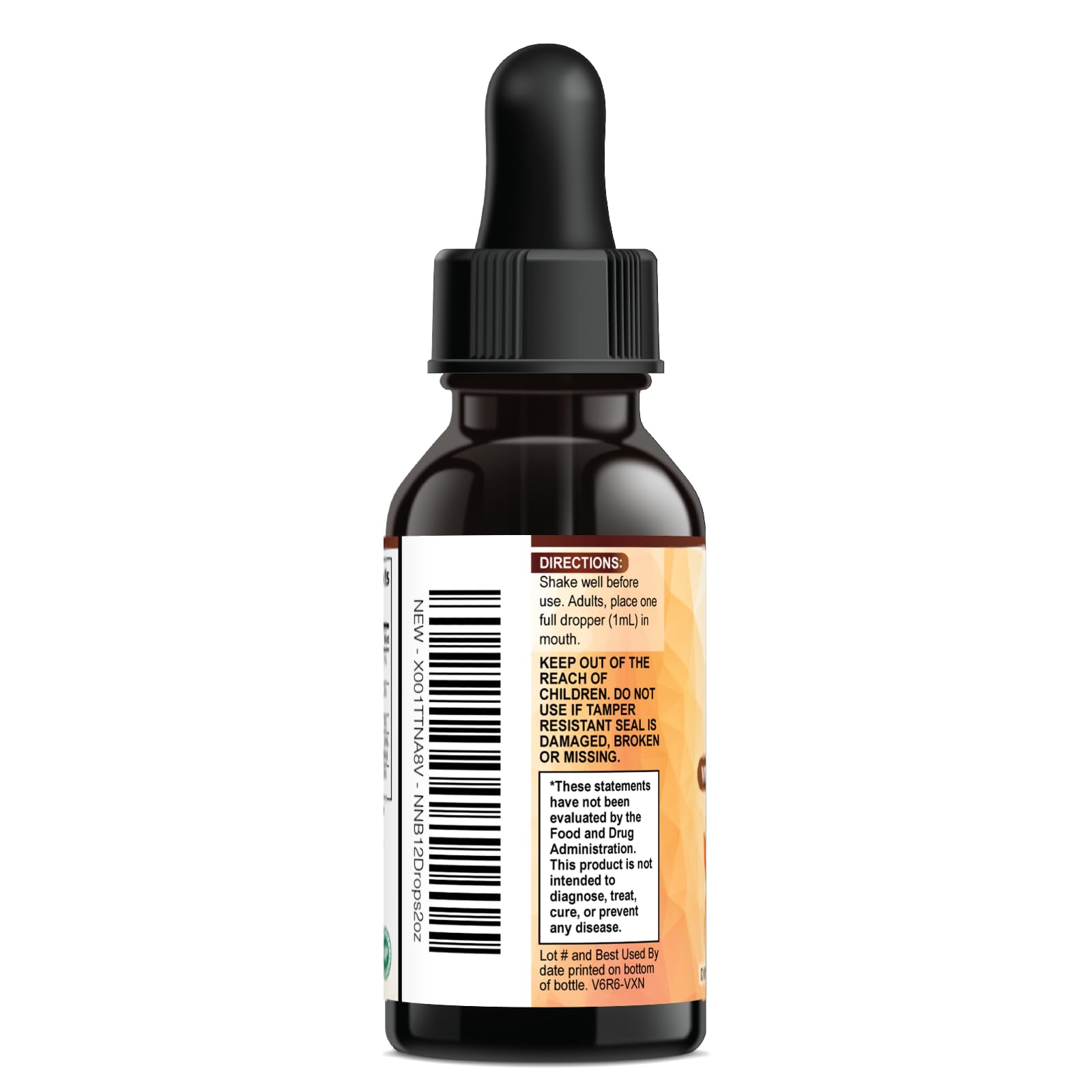 Nature's Nutrition lista de ingredientes para verificar contenido B