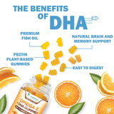 Nature's Nutrition etiqueta con ingredientes y niveles de EPA y DHA visibles