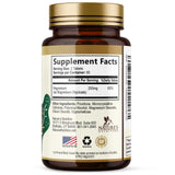 Nature's Nutrition etiqueta de ingredientes con lista transparente