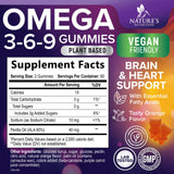 Nature's Nutrition primer plano de gomitas naranja, textura masticable atractiva