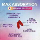 Nature's Nutrition detalle de un softgel que muestra su superficie lisa y tamaño