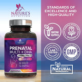 Nature's Nutrition close‑up del aceite DHA dentro del softgel resaltando pureza