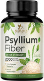 Nature's Nutrition frente del envase mostrando diseño y beneficio de fibra