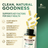 Nature's Nutrition sello de fabricación en EE. UU. y control