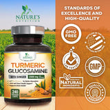 Nature's Nutrition gráfico de BioPerine explicando mejor absorción de curcumina