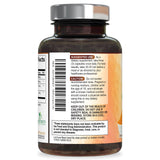 Nature's Nutrition envase con sellos de calidad y procedencia EE. UU. como garantía