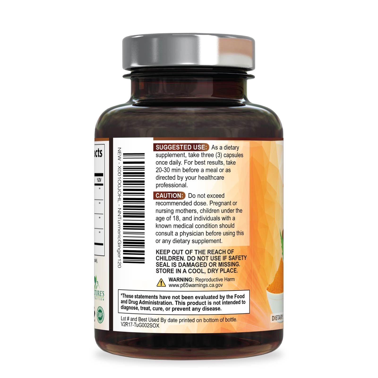 Nature's Nutrition suplemento en ambiente cotidiano transmitiendo confianza
