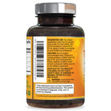 Nature's Nutrition uso diario con cápsulas y vaso para toma fácil