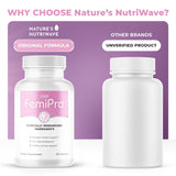 Nature’s NutriWave FemiPro en cocina para estilo de vida saludable