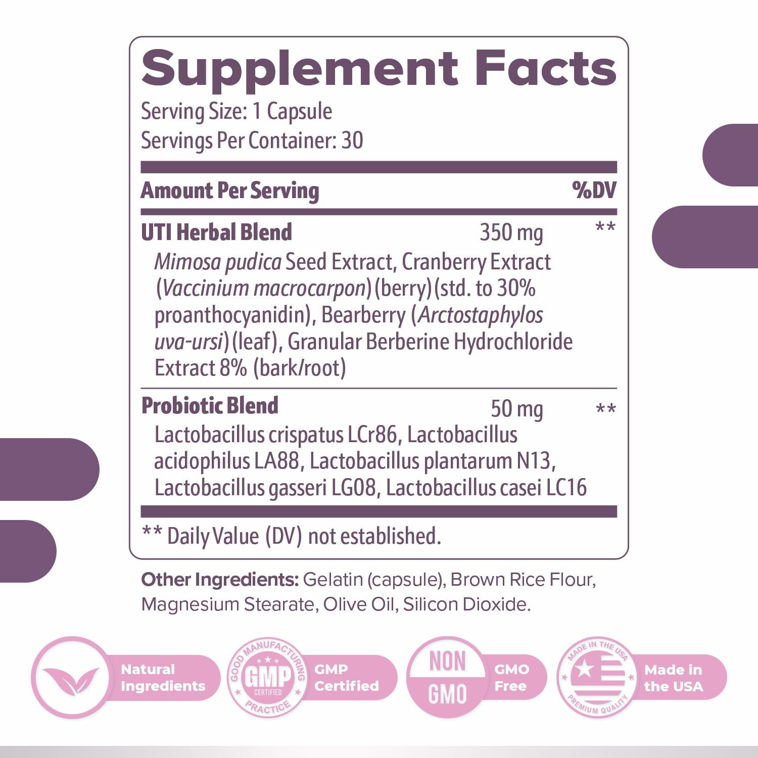 Nature’s NutriWave cápsula FemiPro textura clara para uso fácil