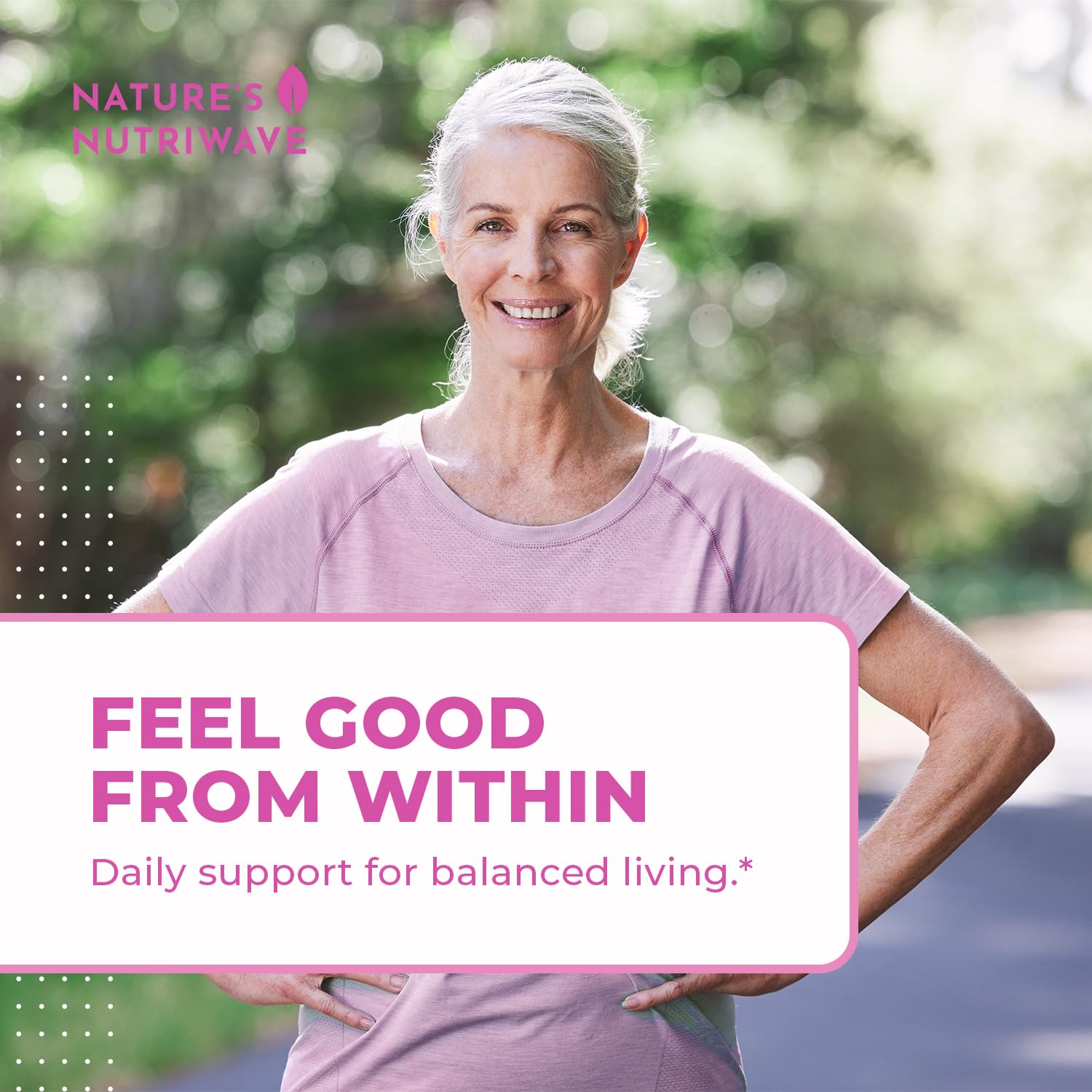 Nature’s NutriWave sello GMP en imagen que destaca control de calidad