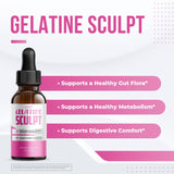 Nature’s NutriWave gotero de Gelatine Sculpt en detalle para dosificación exacta
