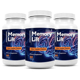 Nature’s NutriWave frasco Memory Lift vista frontal con etiqueta clara beneficio conveniencia