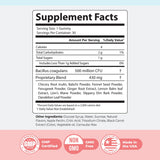 Nature’s NutriWave etiqueta con lista de ingredientes y certificación GMP clara