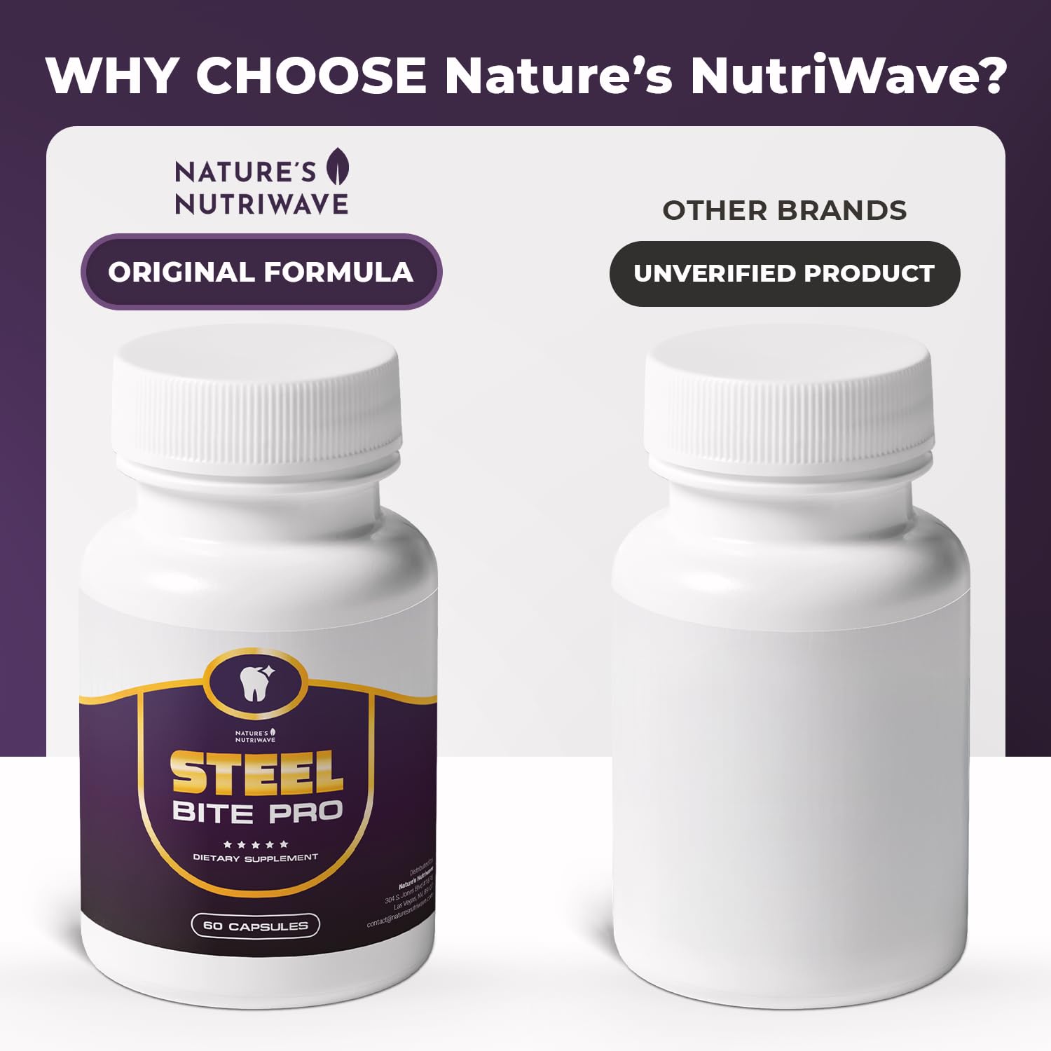 Nature’s NutriWave Steel Bite Pro en entorno de baño, sugiere integración con rutina diaria