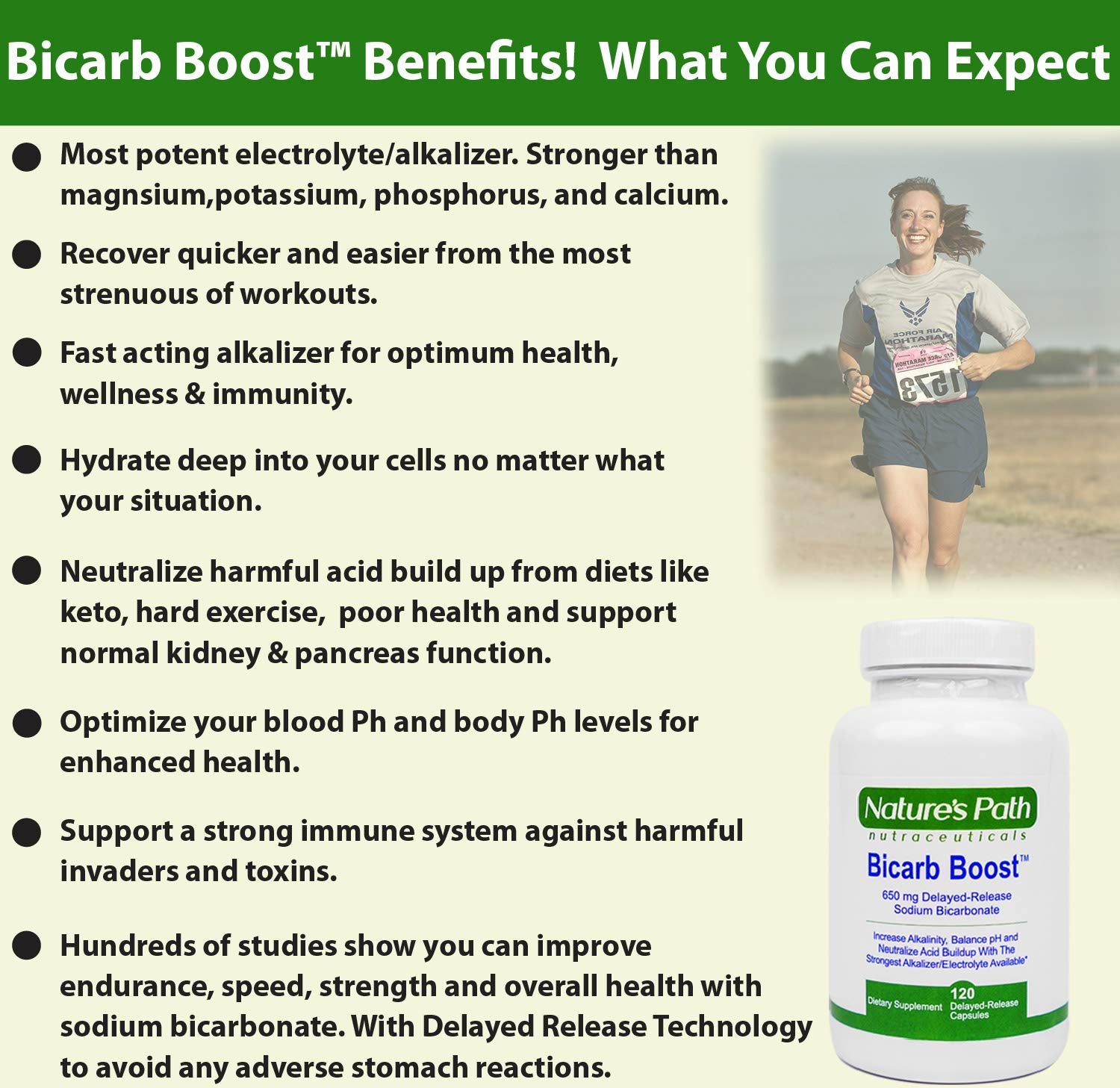 NATURE'S PATH NUTRACEUTICALS tableta en mano para comparar tamaño y facilidad de ingesta