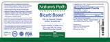 NATURE'S PATH NUTRACEUTICALS etiqueta nutricional con instrucciones y control de calidad cGMP