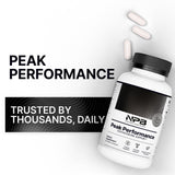 Nature's Pure Blend etiqueta nutricional legible con ingredientes clave