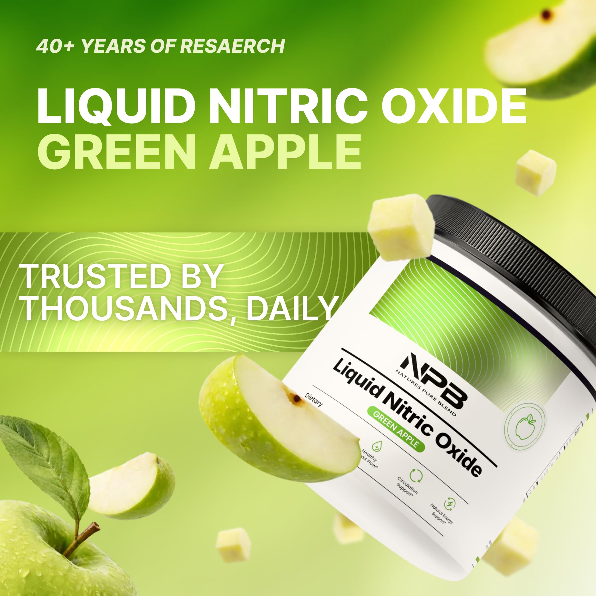 Nature's Pure Blend suplemento en uso antes de ejercicio mostrando apoyo al rendimiento