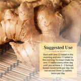 Nature's Secret mezcla de hierbas cerca del frasco destacando ingredientes naturales