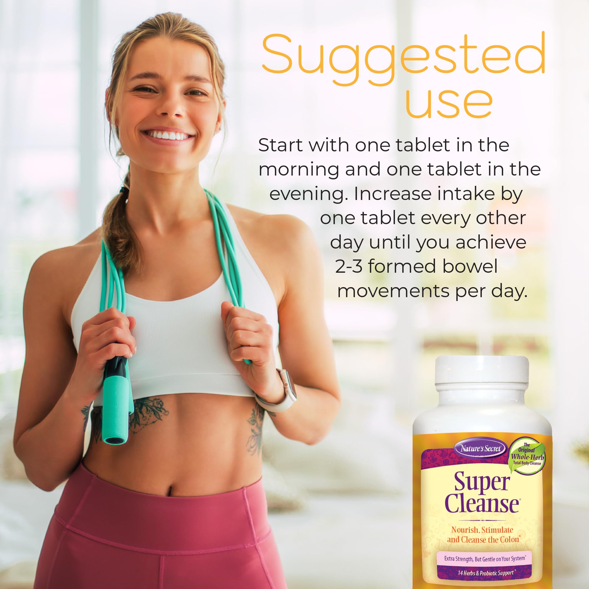 Nature's Secret probiótico Lactobacillus acidophilus enfatizando soporte digestivo