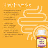 Nature's Secret textura de tabletas en primer plano destaca ingredientes naturales