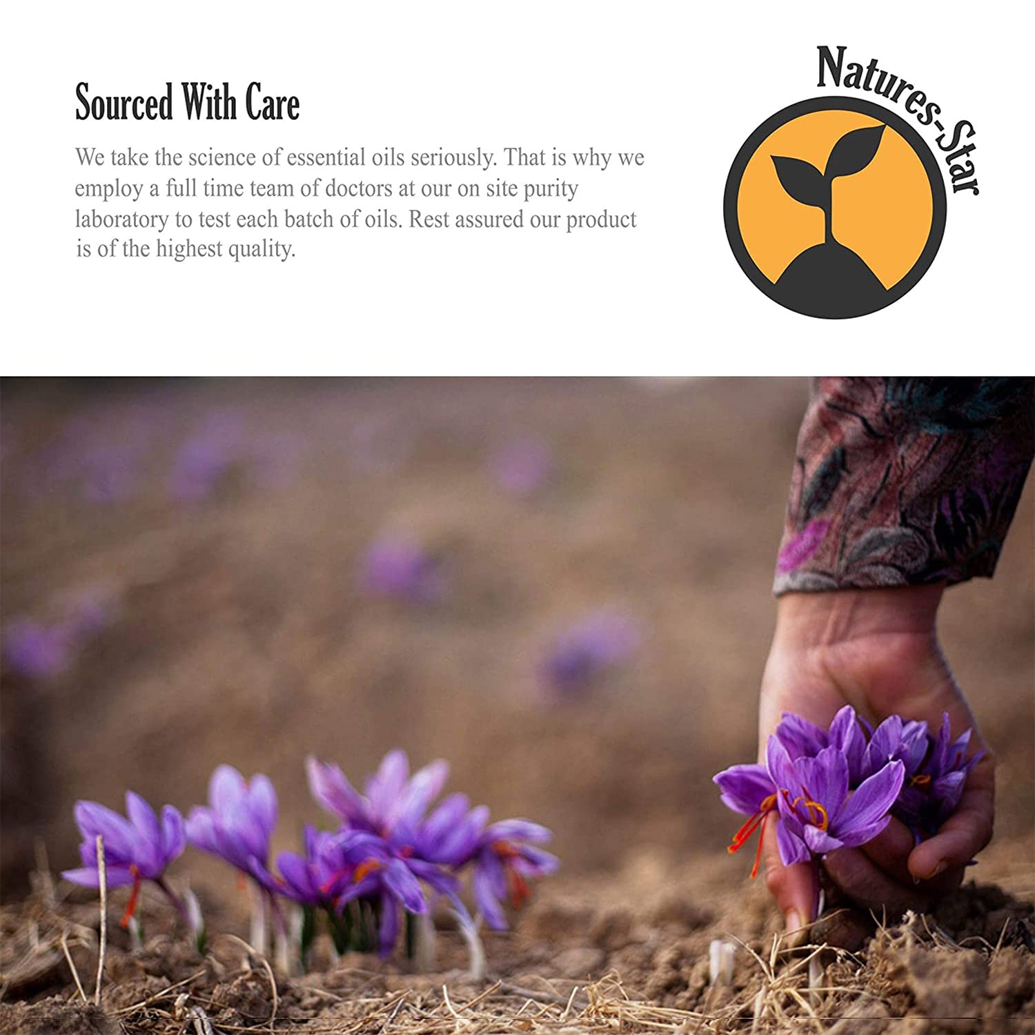 Natures-Star envase ámbar cerrado preserva aroma y calidad