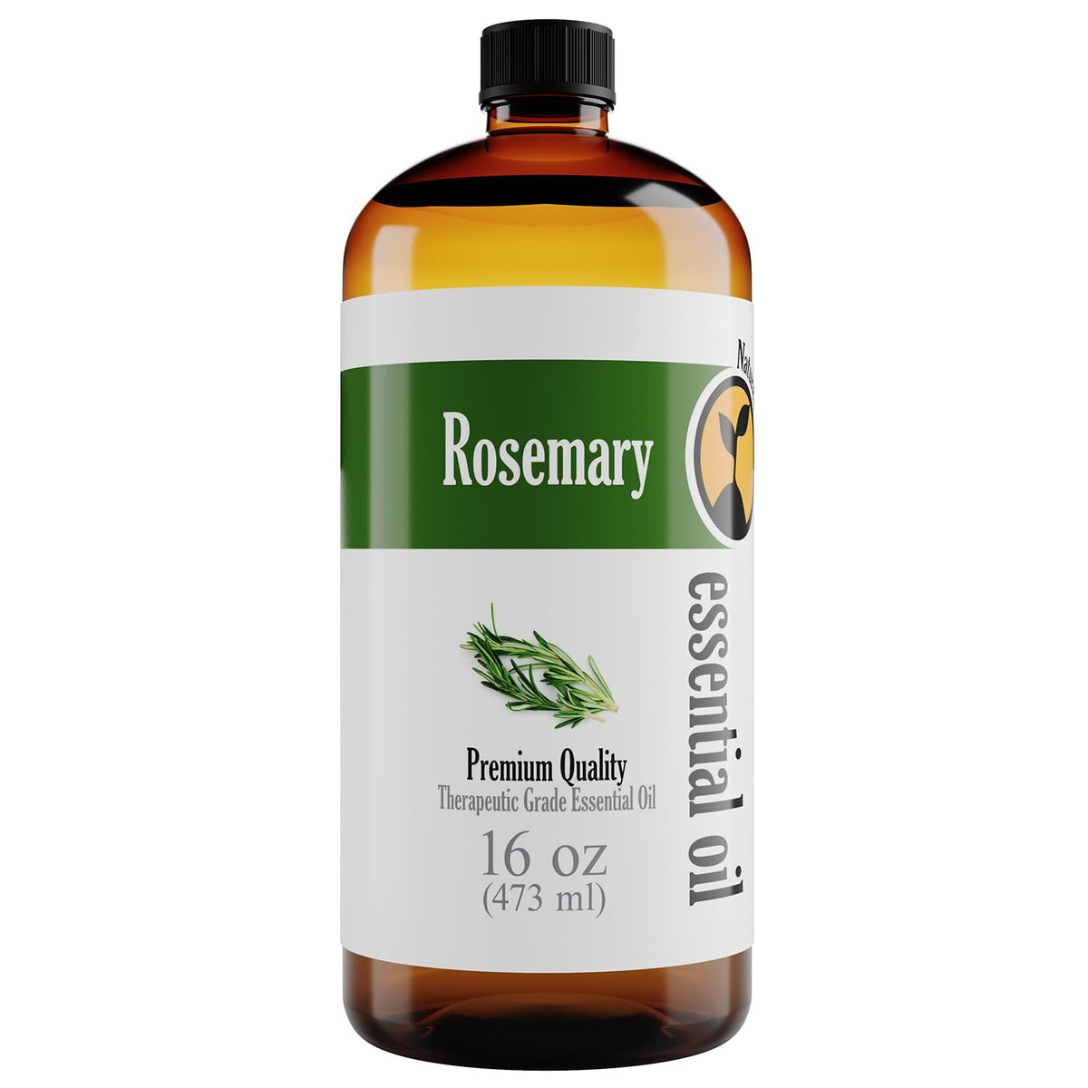 Natures-Star botella frontal de romero mostrando etiqueta y volumen beneficios aromáticos