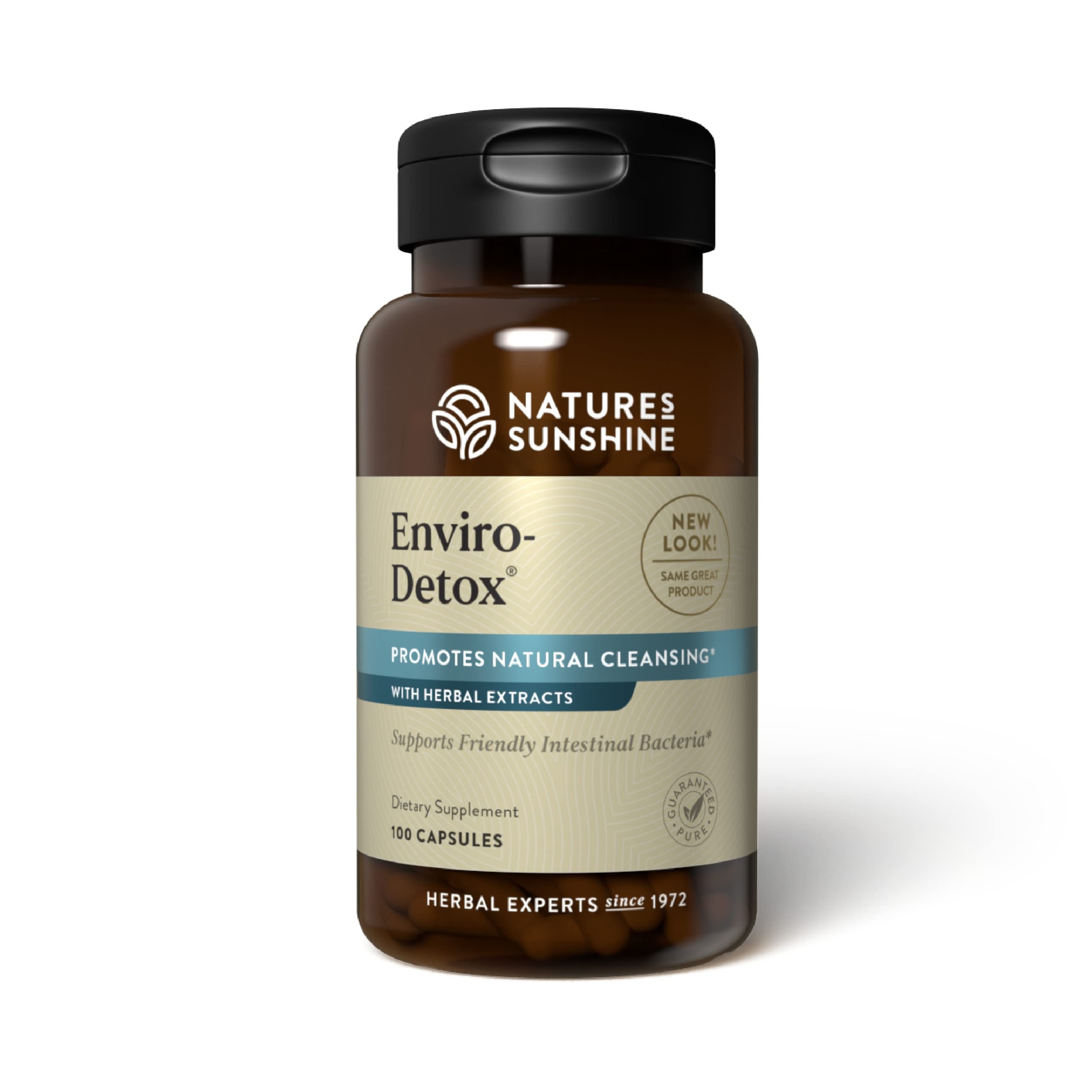 Nature's Sunshine Enviro-Detox envase frontal, presentación clara y practicidad