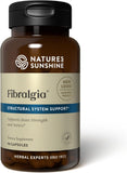 Nature's Sunshine envase frontal de Fibralgia mostrando etiquetado claro y confianza