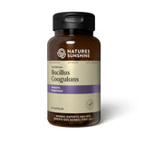Nature's Sunshine frente del empaque que muestra Bacillus Coagulans y beneficios