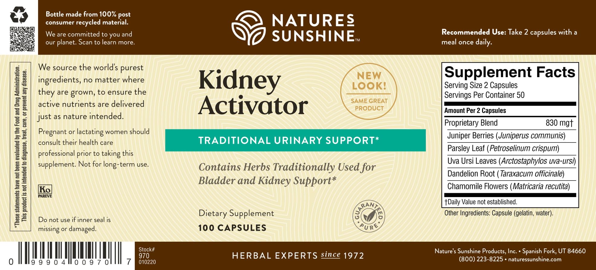 Nature's Sunshine producto ambientado en cocina, integración lifestyle saludable