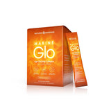Nature's Sunshine empaque frontal mostrando sobres y beneficios visibles