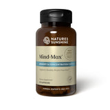 Nature's Sunshine frasco Mind-Max frontal mostrando presentación y beneficio de enfoque