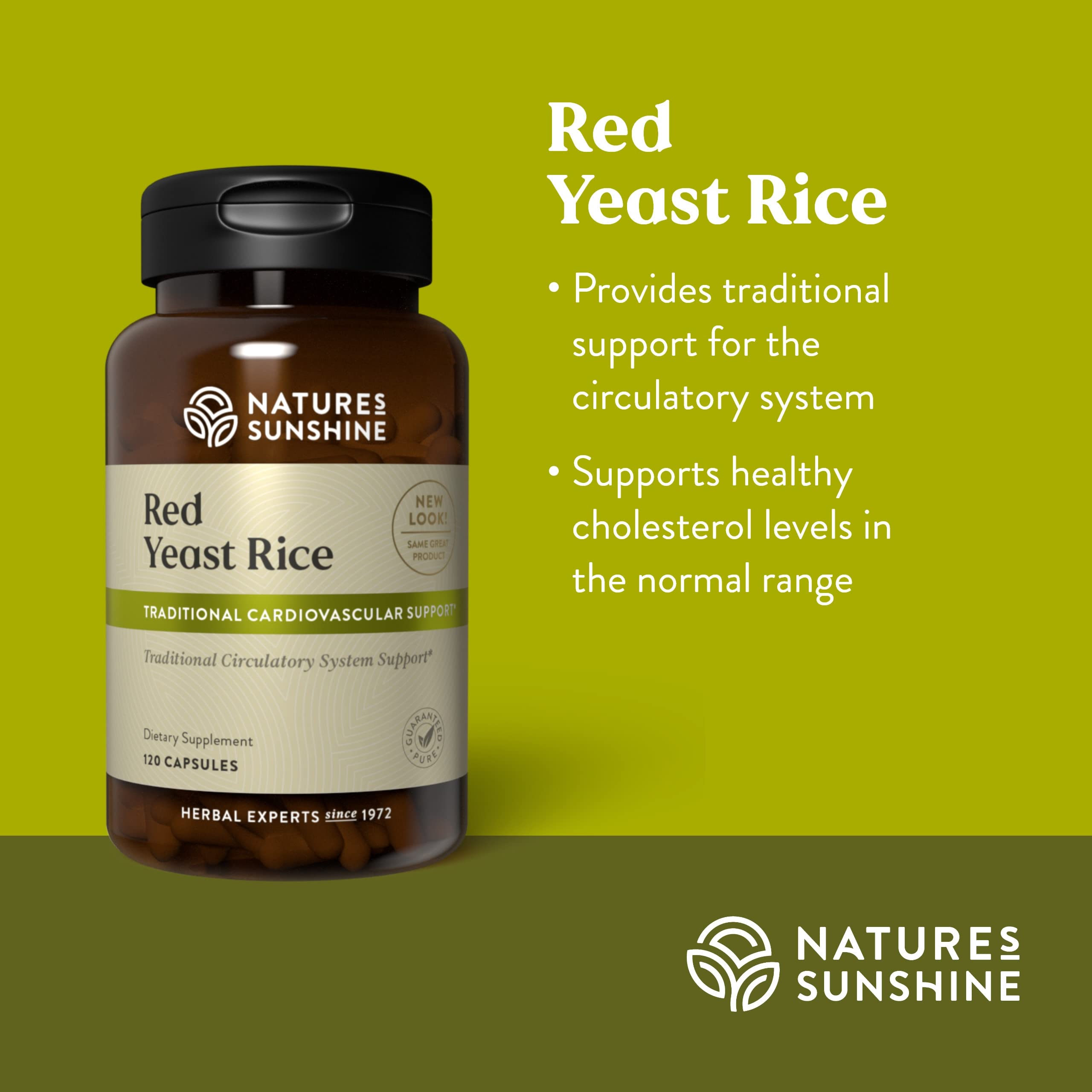 Nature's Sunshine cápsula junto a una regla para comparar tamaño y dosificación