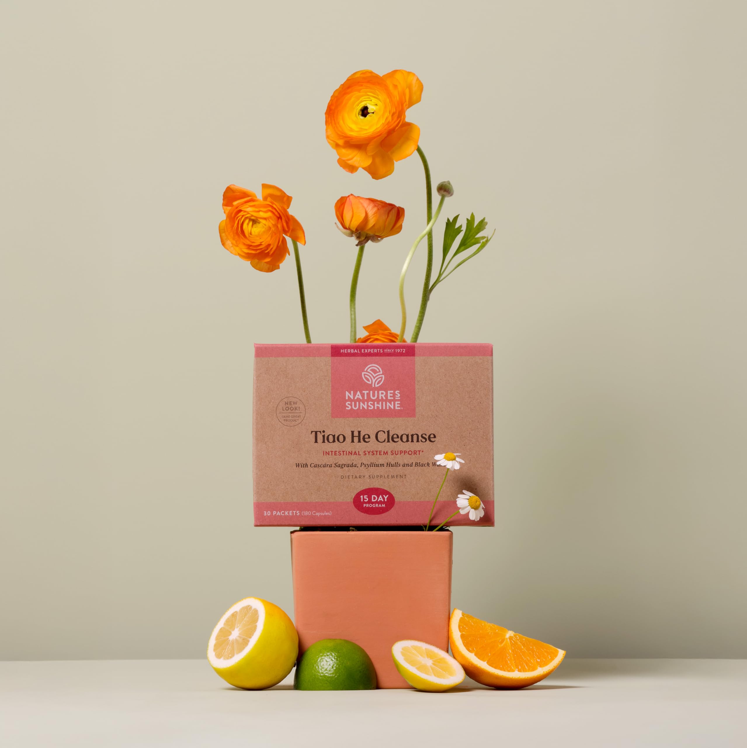 Nature's Sunshine etiqueta con ingredientes tradicionales para soporte hepático