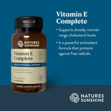 Nature's Sunshine etiqueta con lista de ingredientes y selenio para transparencia