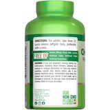Nature's Truth caja abierta con frasco y cápsulas indica contenido del paquete
