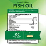 Detalle de textura de las softgels Nature's Truth que muestra brillo y pureza