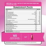 Nature's Truth primer plano de softgel transparente y nutritivo