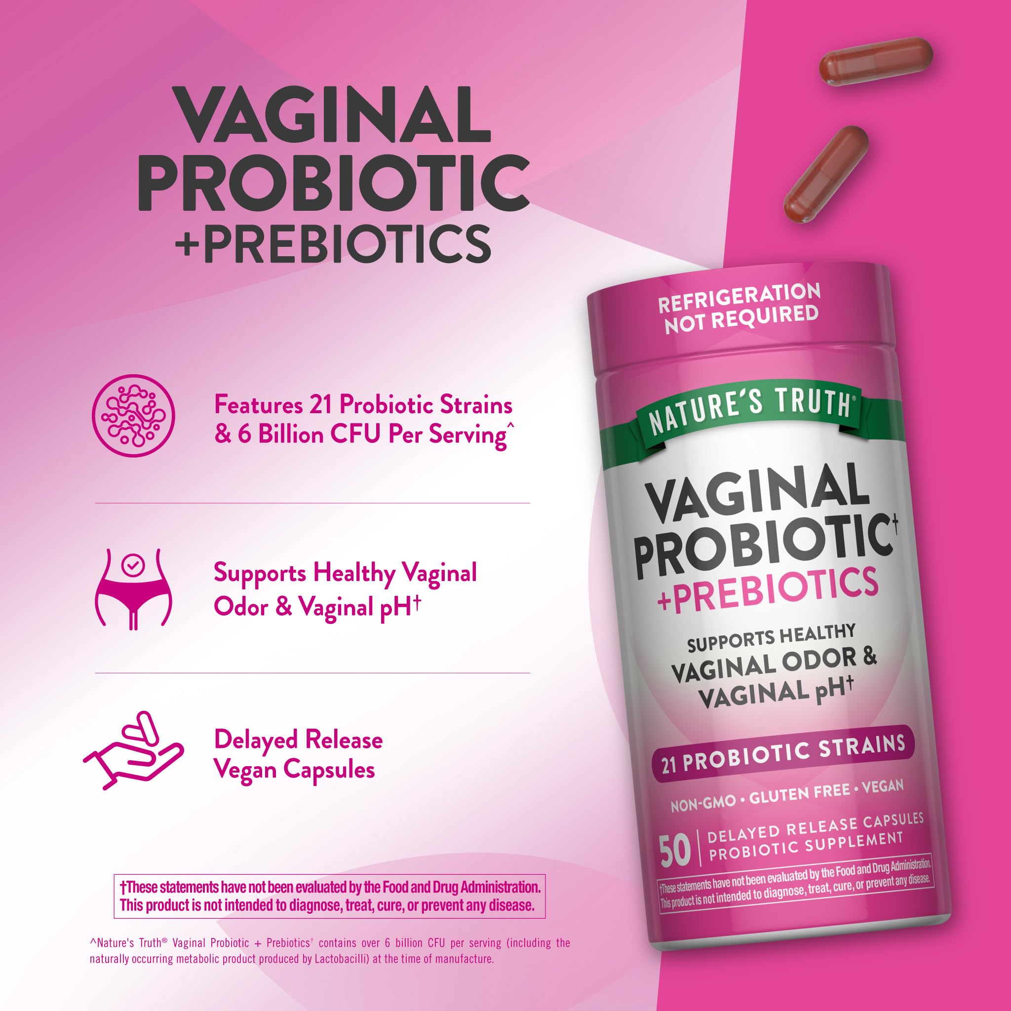 Nature's Truth etiqueta de ingredientes clara, útil para verificar alérgenos