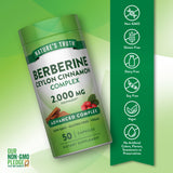 Nature's Truth etiqueta nutricional clara y transparente en el envase