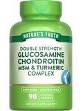 Nature's Truth frente del empaque mostrando 90 caplets y beneficios claros
