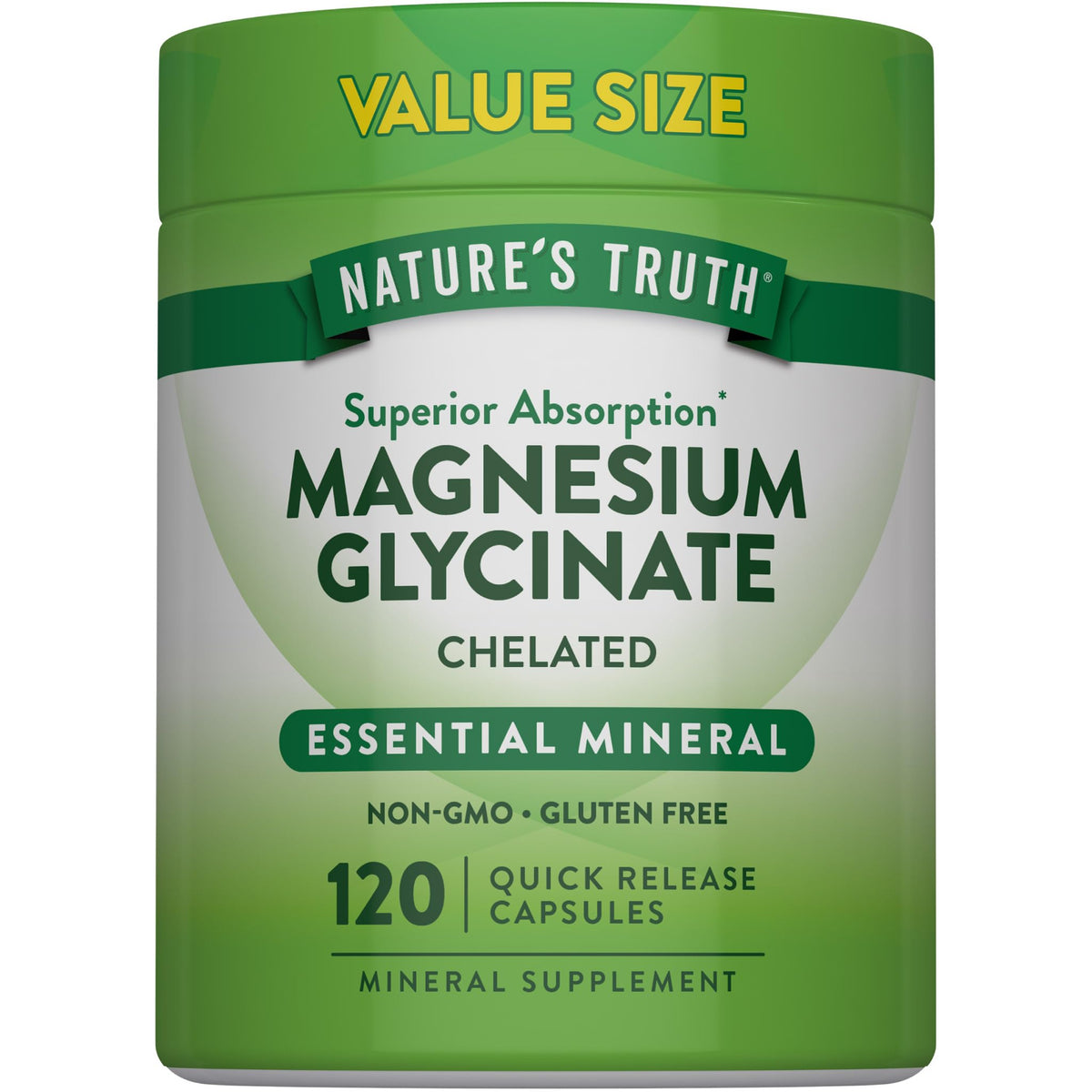 Nature's Truth envase frontal y beneficios visibles