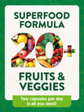 Nature's Truth mezcla de frutas y verduras mostrando variedad vegetal