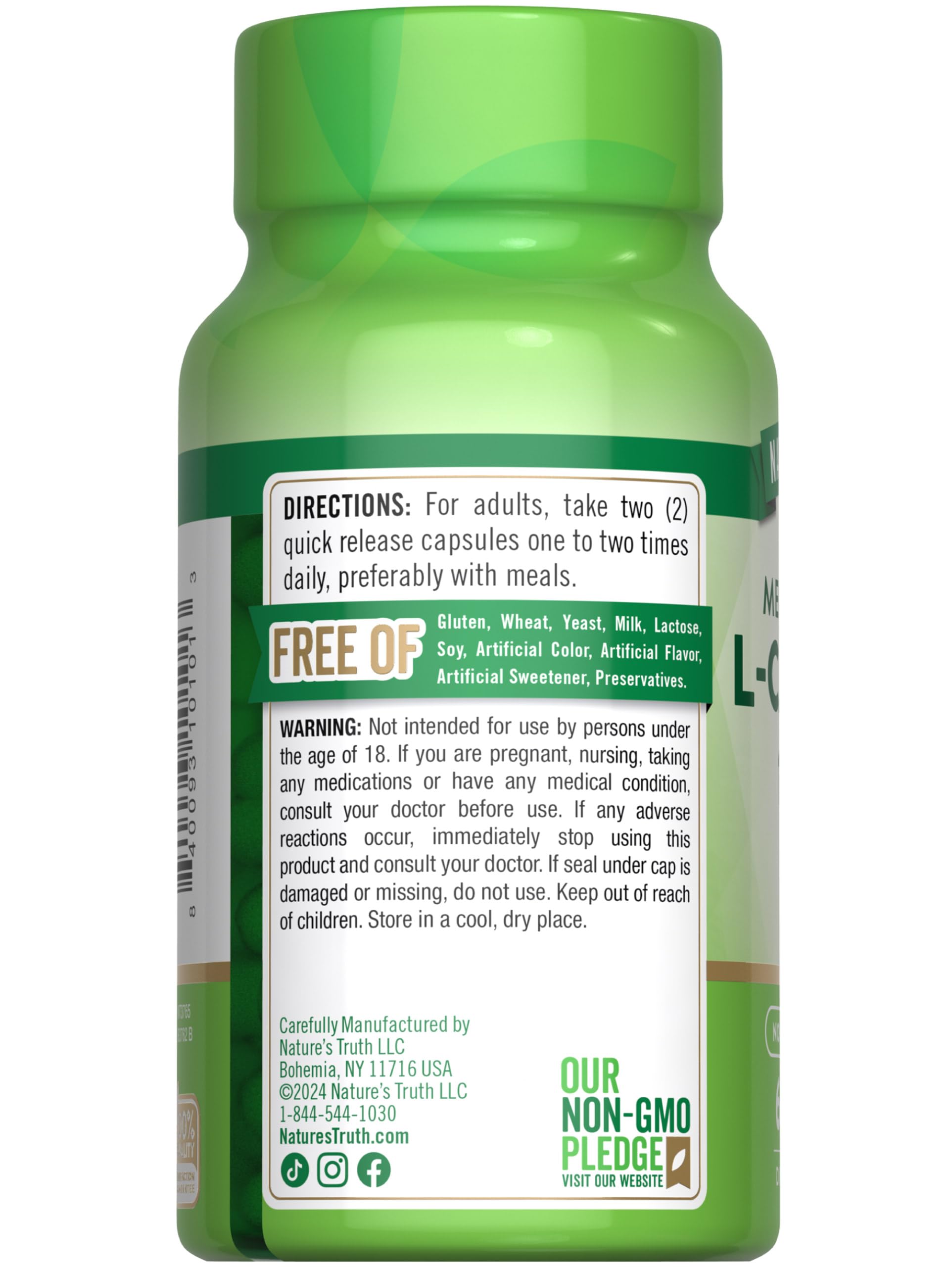 Nature's Truth producto en contexto de vida activa y rutina saludable