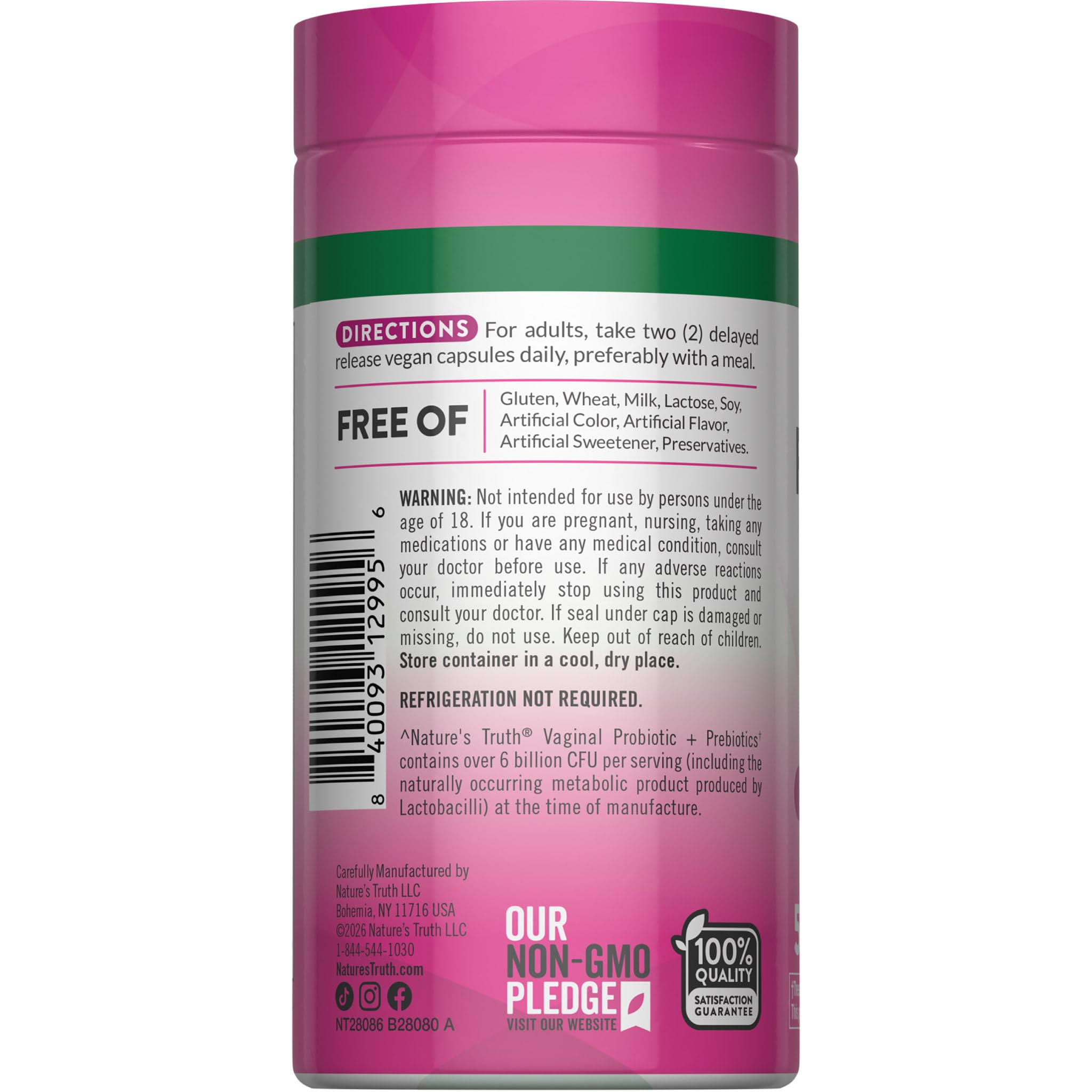 Nature's Truth mujer activa en exterior, refleja bienestar y complemento diario