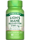 Nature's Truth frasco frontal mostrando etiqueta clara y beneficios